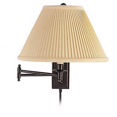 Kinetic Collection Dark Bronze Plug-In Swing Arm Wall Lamp