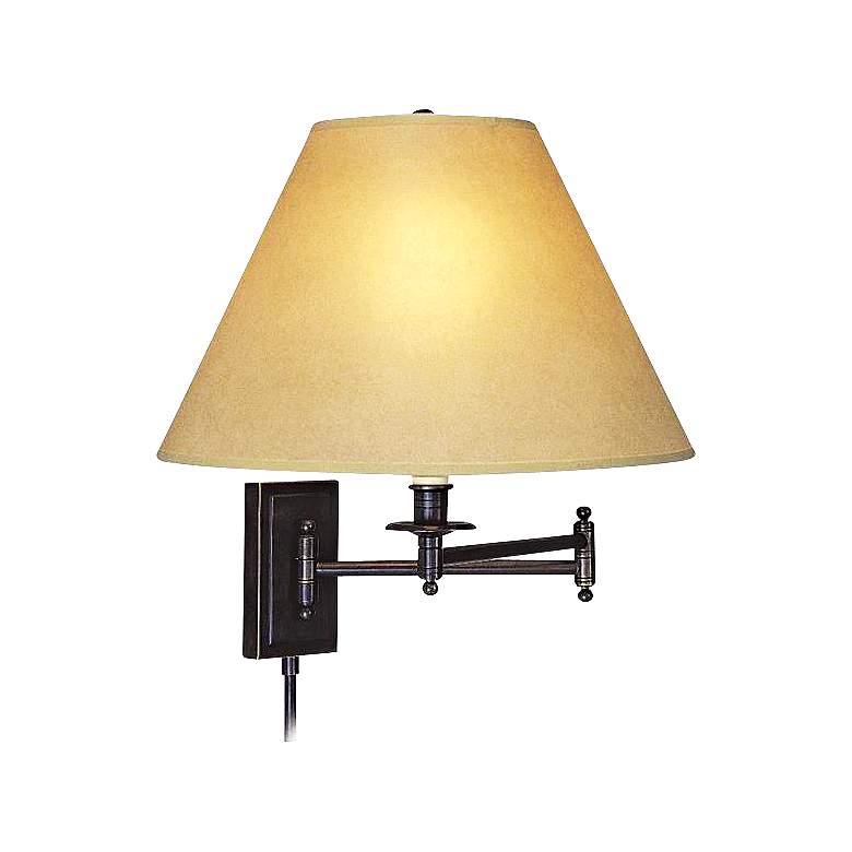 Image 2 Kinetic Collection Plug-In Swing Arm Wall Lamp