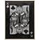 King 42" High Rectangular Giclee Framed Canvas Wall Art