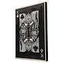3_King 42" High Rectangular Giclee Framed Canvas Wall Art more views