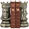 King and Queen Bookends Set