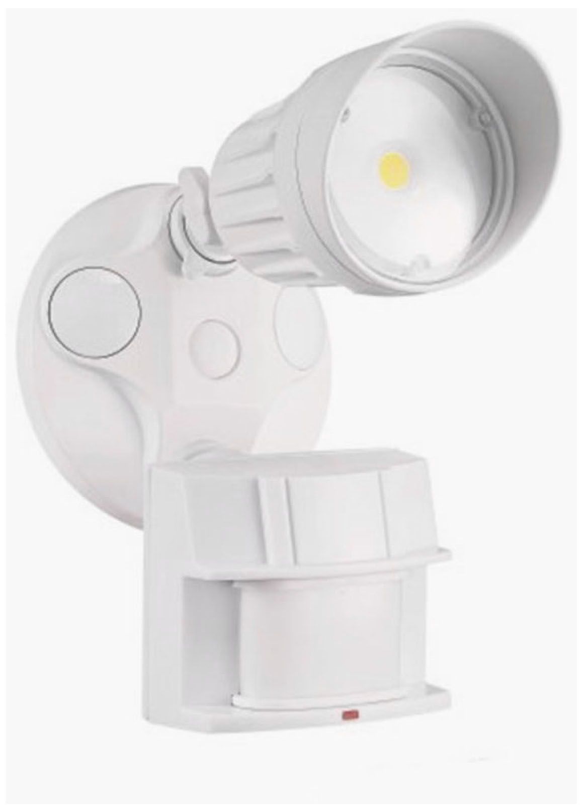 white security lights with motion sensor