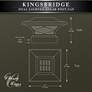 Kingsbridge 4 1/4" High Black Dual Lighted LED Solar Post Cap