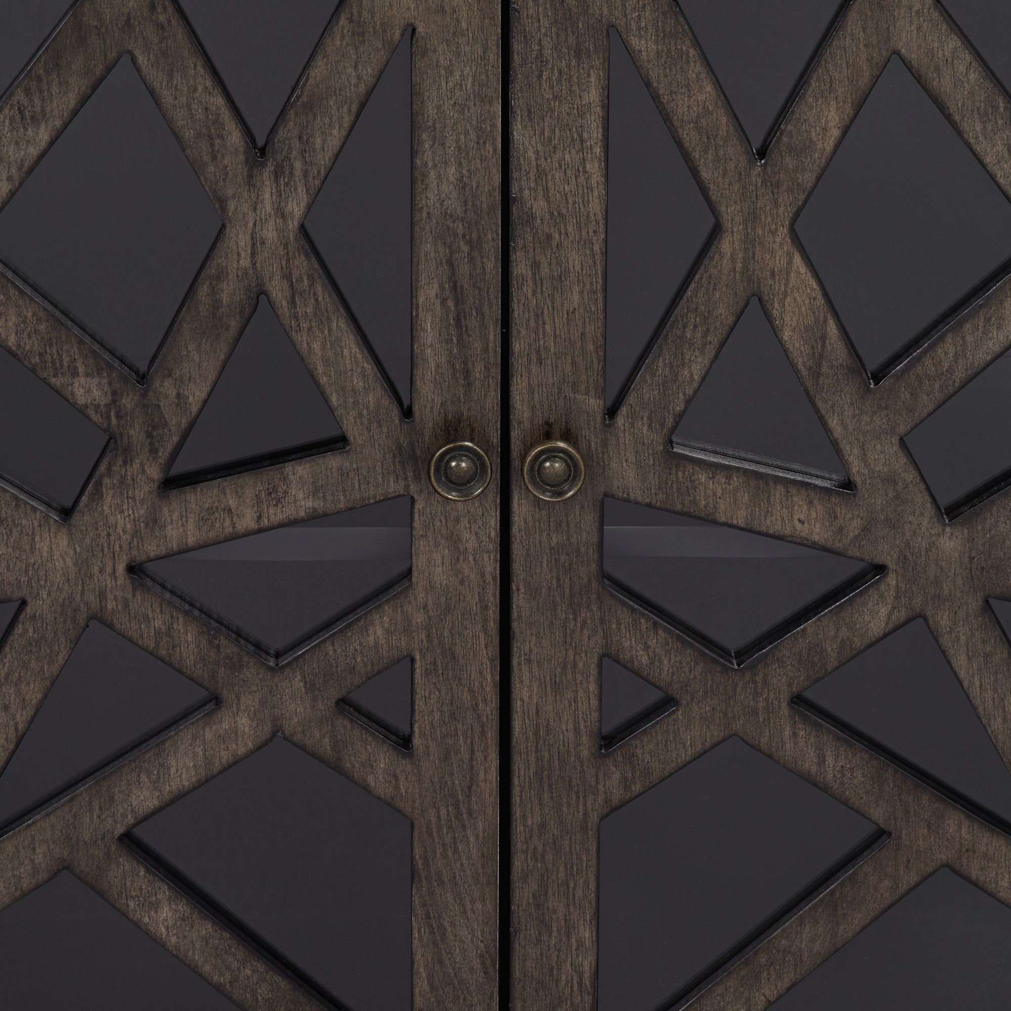 Kingsbury Jacobean 38" Wide 2Door Wood Accent 33G15 Lamps