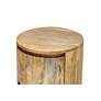 7_Kingston 18" Wide Natural Wood 2-Drawer Round Nightstand more views