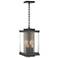 Kingston 18"H Gold Accented Natural Iron Outdoor Lantern w/ Clear Shad