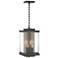 Kingston 18"H Gold Accented Oiled Bronze Outdoor Lantern w/ Clear Shad