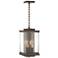 Kingston 18"H Soft Gold Accented Bronze Outdoor Lantern w/ Clear Shade