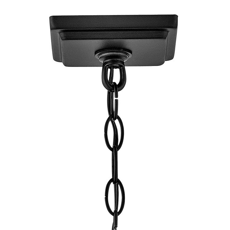 Image 7 Kingston 19 3/4" High Black 3-Light Outdoor Hanging Light more views