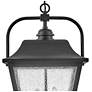 7_Kingston 19 3/4" High Black 3-Light Outdoor Hanging Light more views