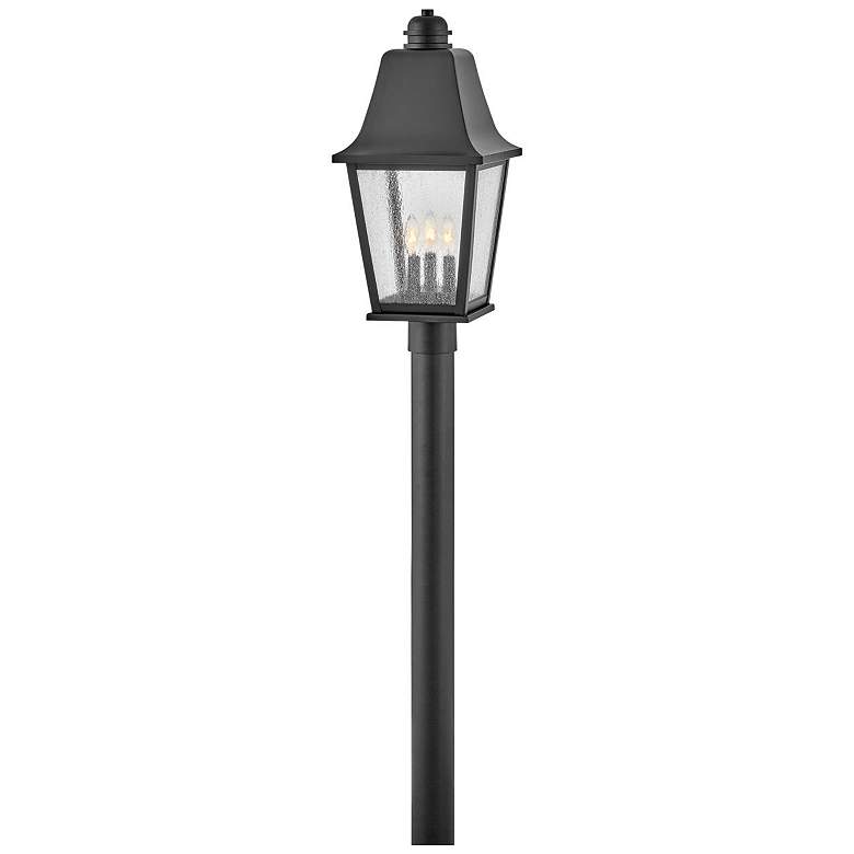 Image 1 Kingston 22 1/2" High Black Outdoor Post Light