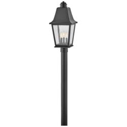 Kingston 22 1/2" High Black Outdoor Post Light