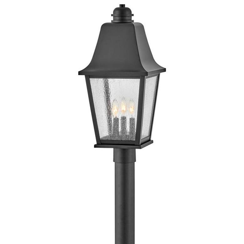 Image 2 Kingston 22 1/2" High Black Outdoor Post Light more views