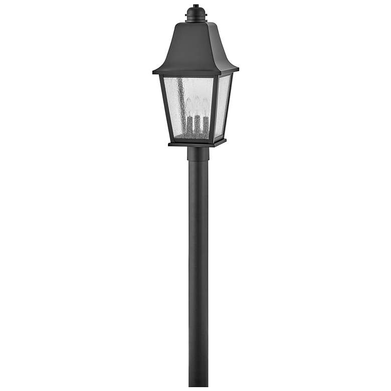 Image 4 Kingston 22 1/2" High Black Outdoor Post Light more views