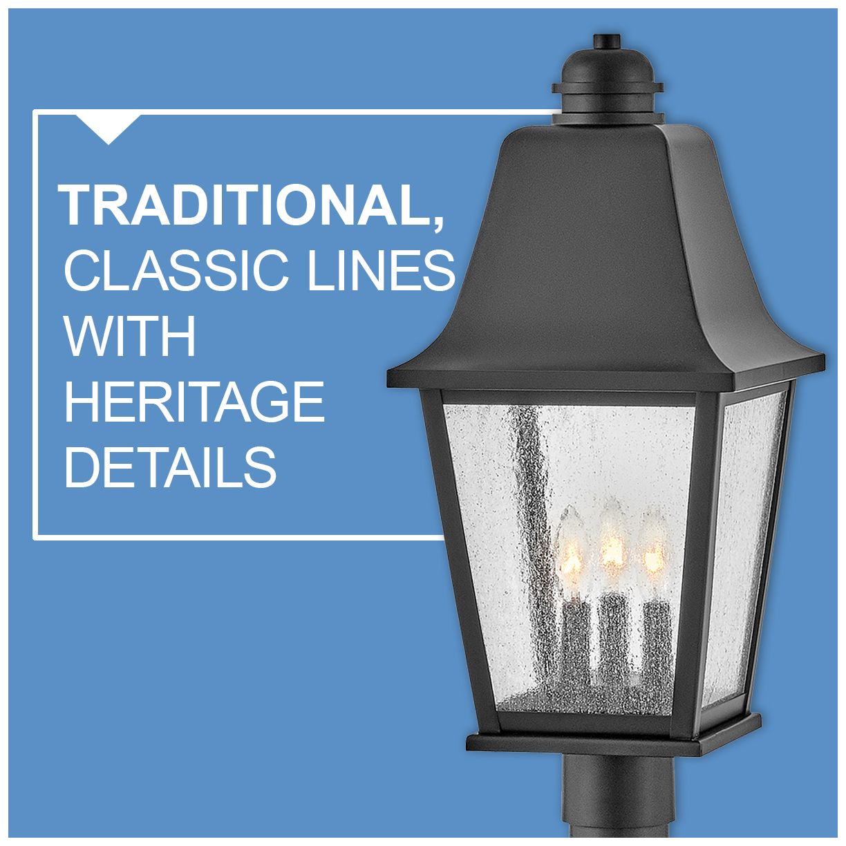 Kingston 22 1/2" High Black Outdoor Post Light