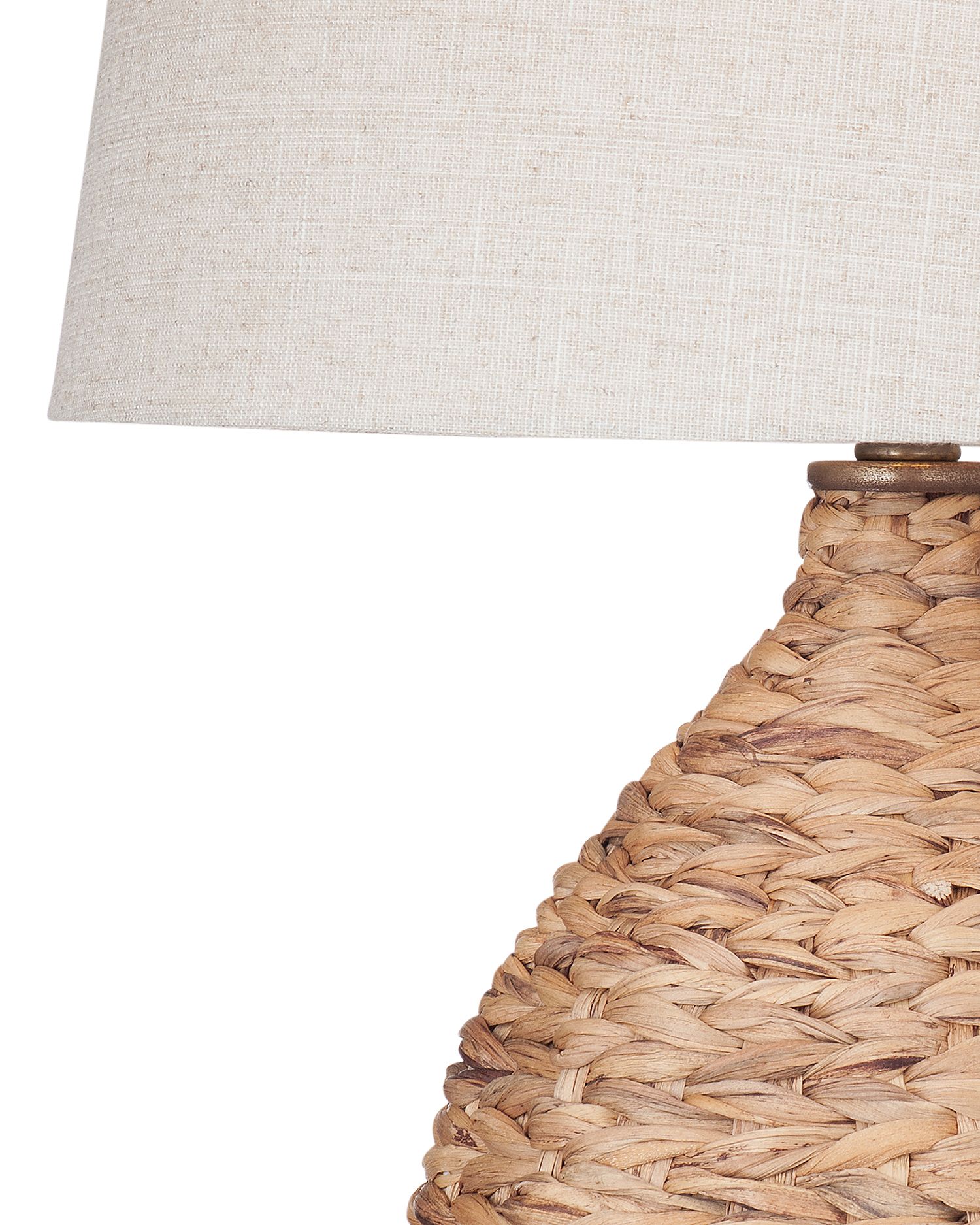Image 2 Kingston Natural Sea Grass Table Lamp more views