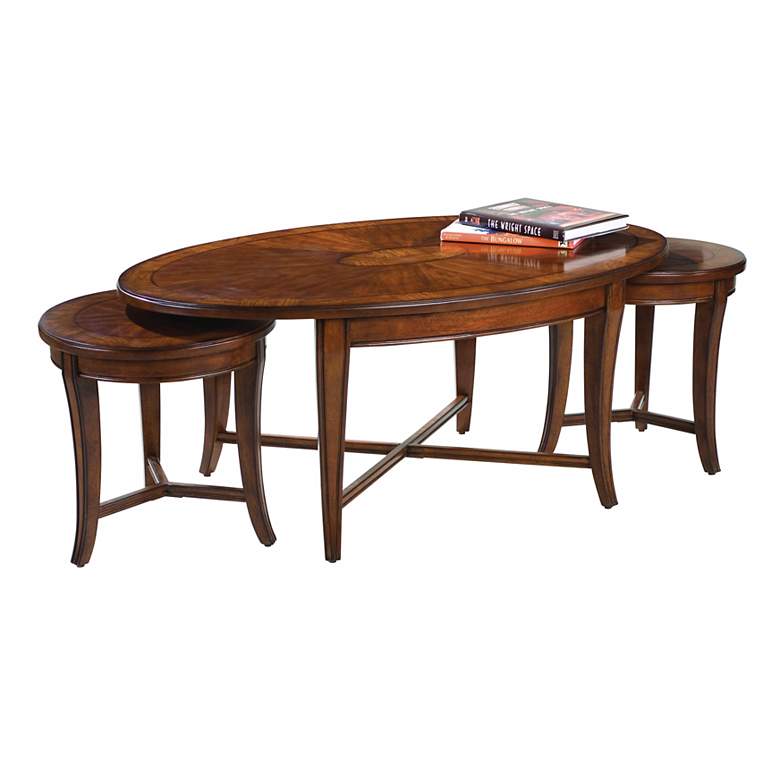 Image 1 Kingston Set of 3 Cocktail and Nesting Tables