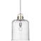 Kinsley 12" Wide Brushed Nickel Mini Pendant