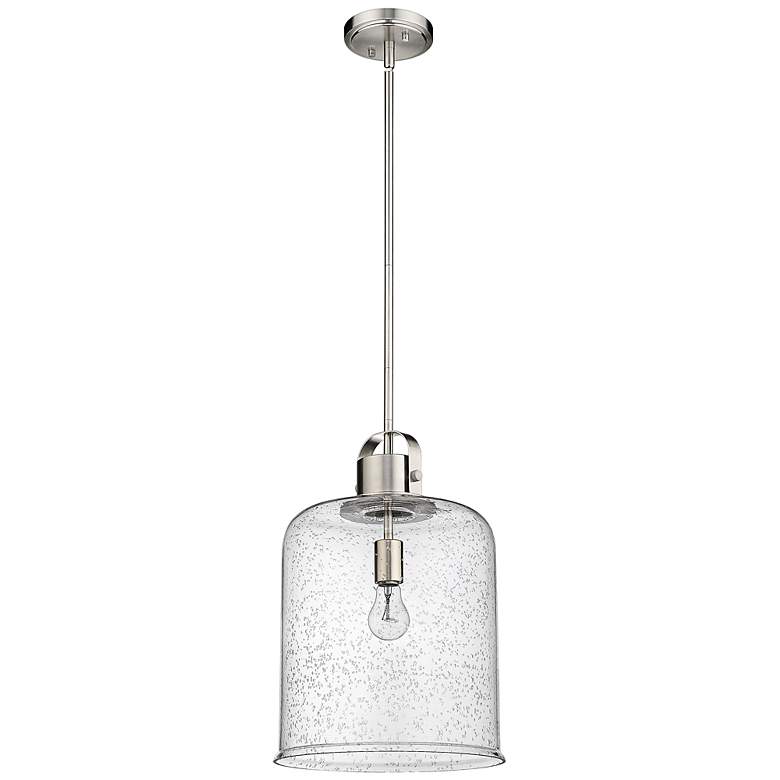 Image 3 Kinsley 12" Wide Brushed Nickel Mini Pendant more views