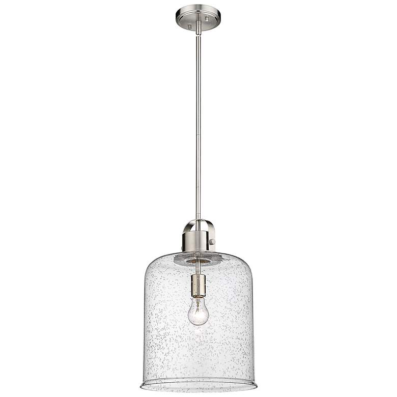 Image 4 Kinsley 12" Wide Brushed Nickel Mini Pendant more views