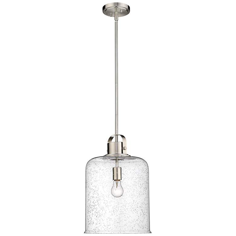 Image 5 Kinsley 12" Wide Brushed Nickel Mini Pendant more views