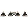 1_Kinsley 4-Light Vanity Light in Aged Galvan Steel with Antique Black Iron