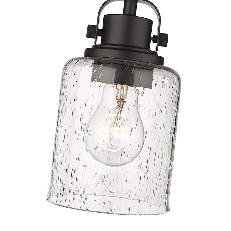 Image 7 Kinsley 5 1/4" Wide Matte Black Ceiling Light more views