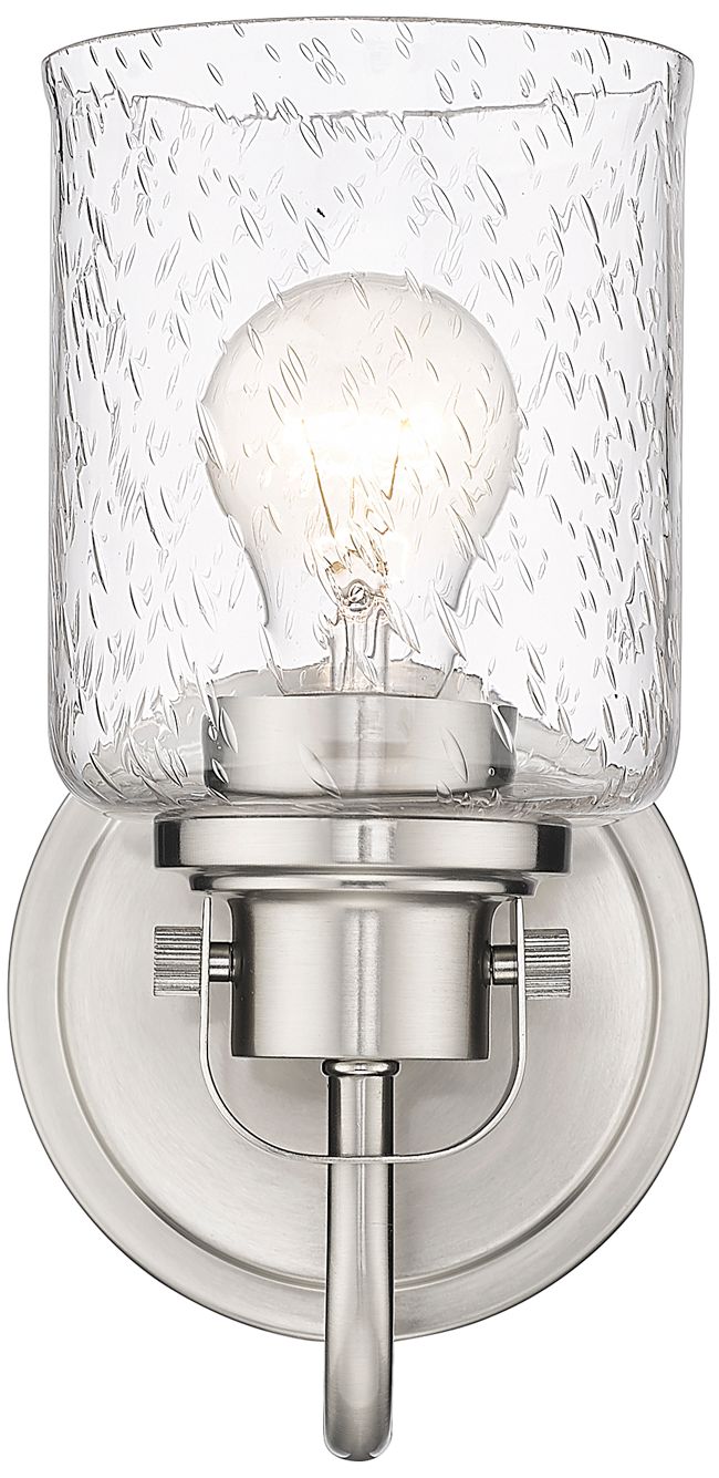 Image 4 Kinsley by Z-Lite Brushed Nickel 5.25 inch 1 Light Wall Sconce more views