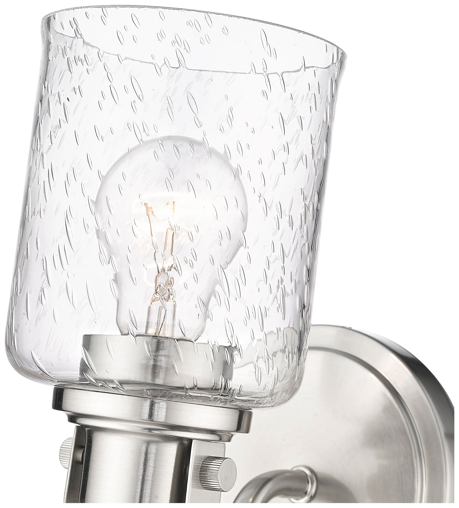 Image 5 Kinsley by Z-Lite Brushed Nickel 5.25 inch 1 Light Wall Sconce more views