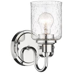 Kinsley by Z-Lite Chrome 1 Light Wall Sconce