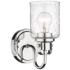 Kinsley by Z-Lite Chrome 1 Light Wall Sconce