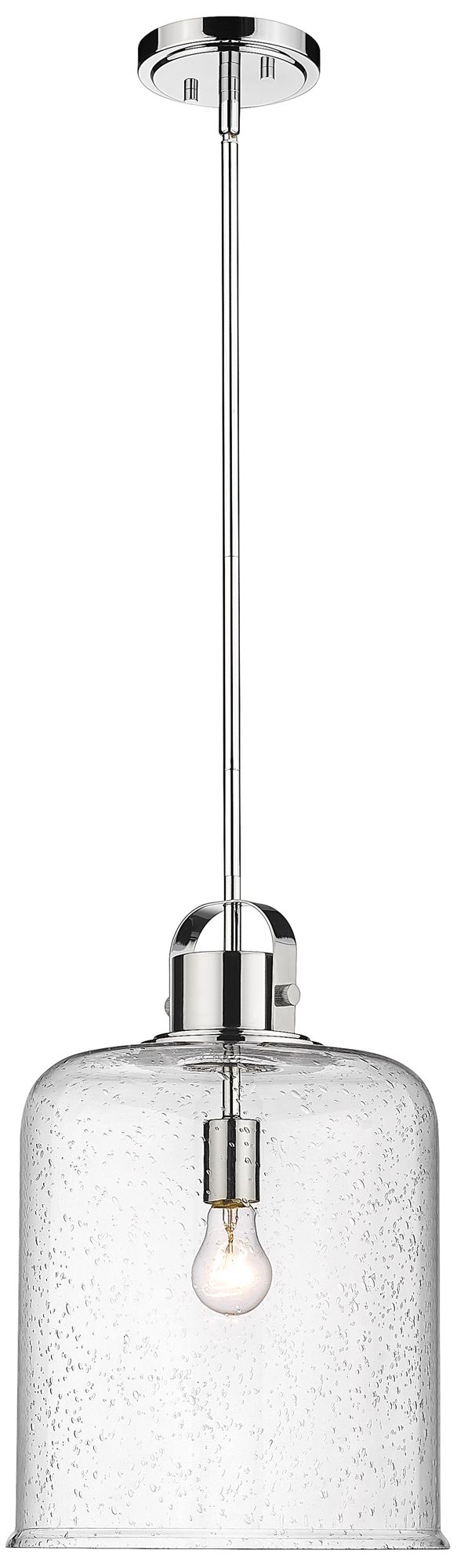 Kinsley by Z-Lite Chrome 12 inch 1 Light Pendant