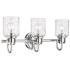 Kinsley by Z-Lite Chrome 3 Light Vanity