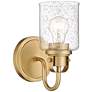Kinsley by Z-Lite Heirloom Gold 1 Light Wall Sconce