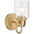 Kinsley by Z-Lite Heirloom Gold 1 Light Wall Sconce
