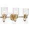 Kinsley by Z-Lite Heirloom Gold 3 Light Vanity