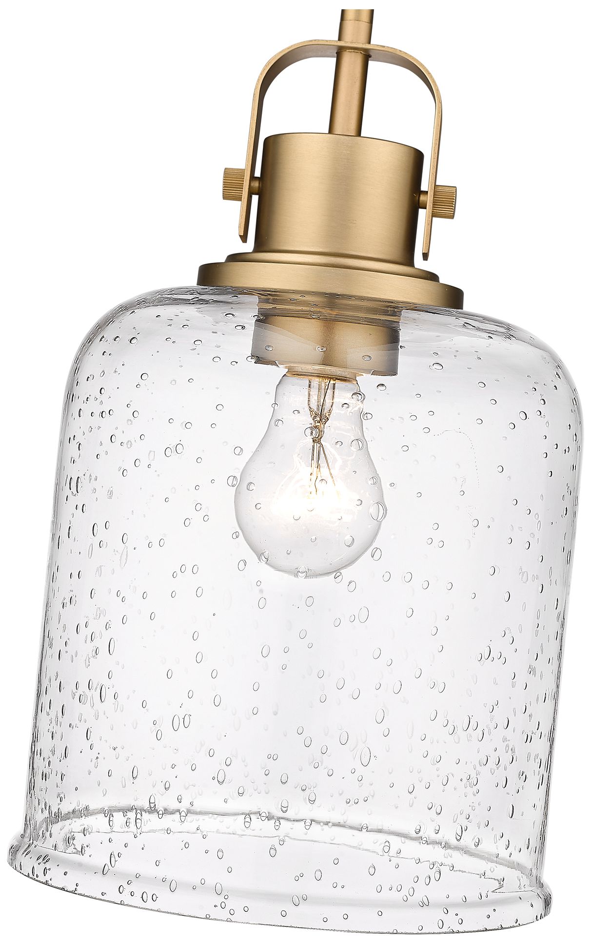 Image 6 Kinsley by Z-Lite Heirloom Gold 8 inch 1 Light Pendant more views