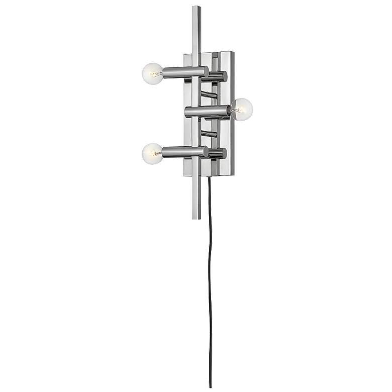 Image 1 Kinzie 18 inchH Polished Nickel Wall Sconce by Hinkley Lighting