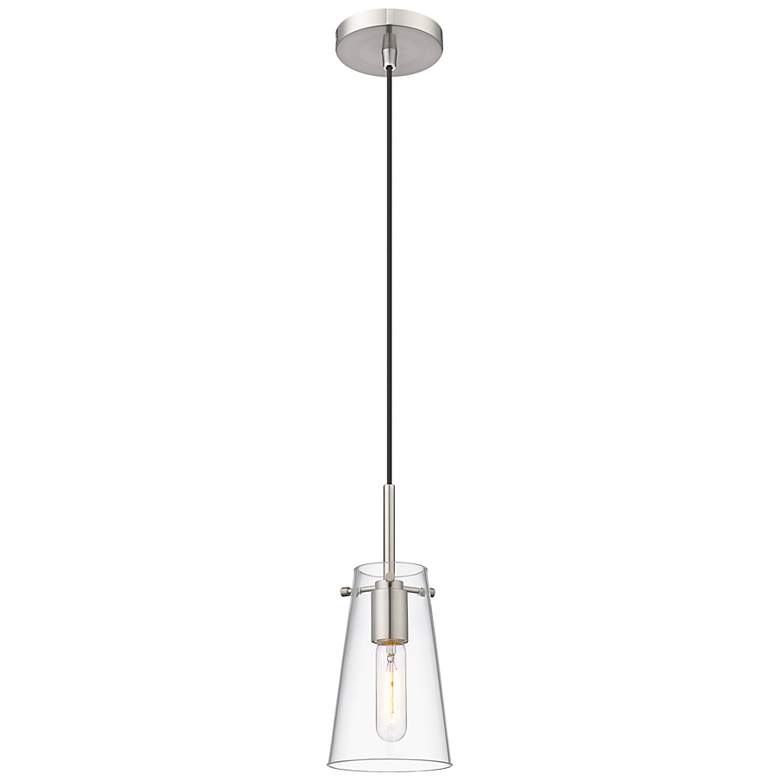 Image 2 Kira by Z-Lite Brushed Nickel 1 Light Pendant