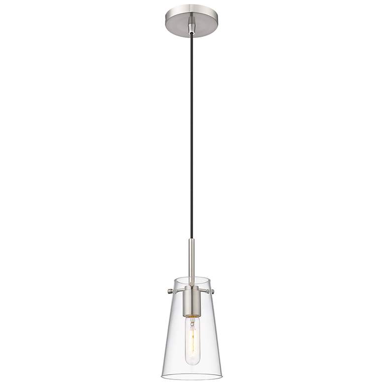 Image 1 Kira by Z-Lite Brushed Nickel 1 Light Pendant