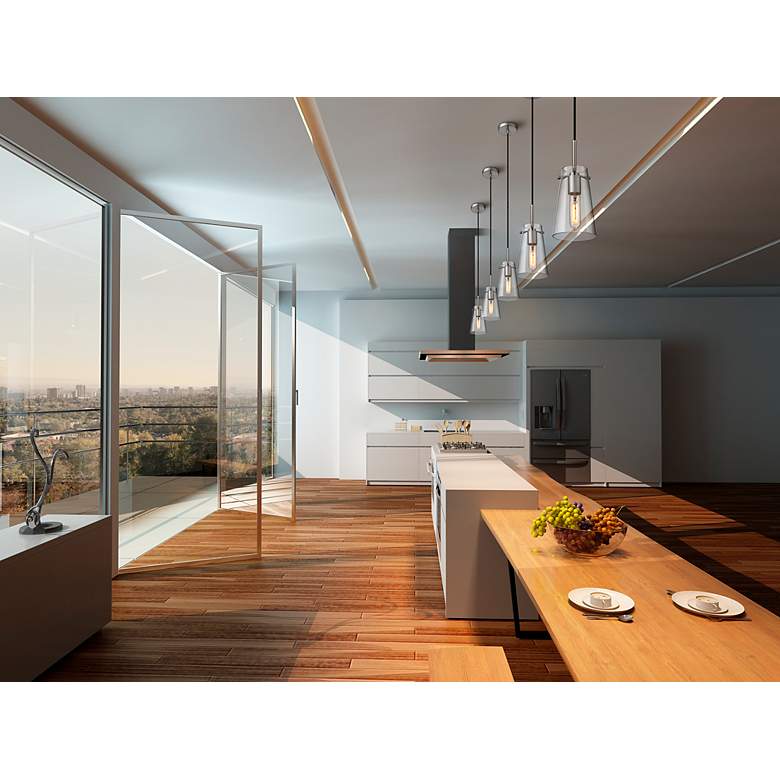 Image 3 Kira by Z-Lite Brushed Nickel 1 Light Pendant more views