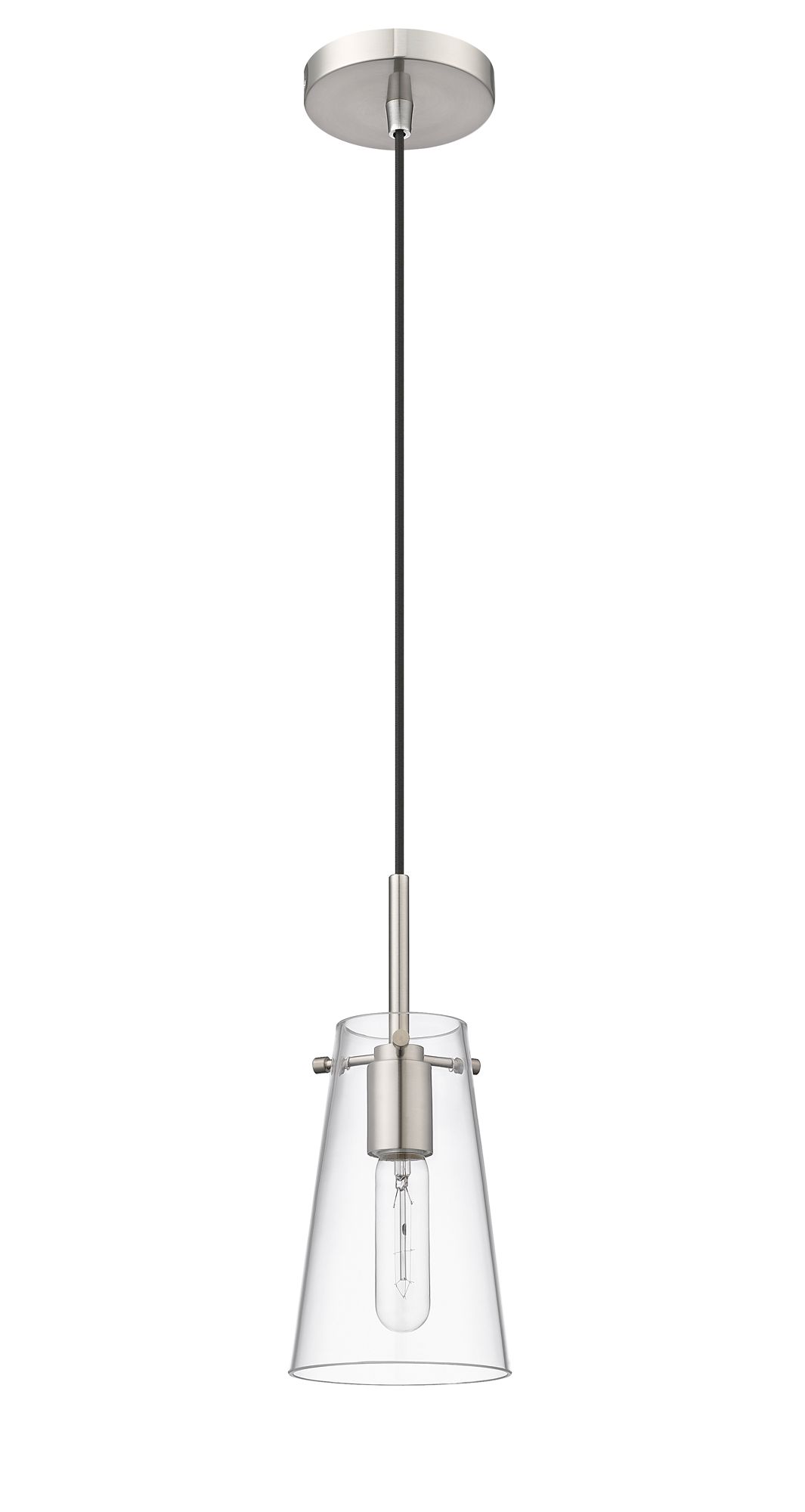 Kira by Z-Lite Brushed Nickel 1 Light Pendant