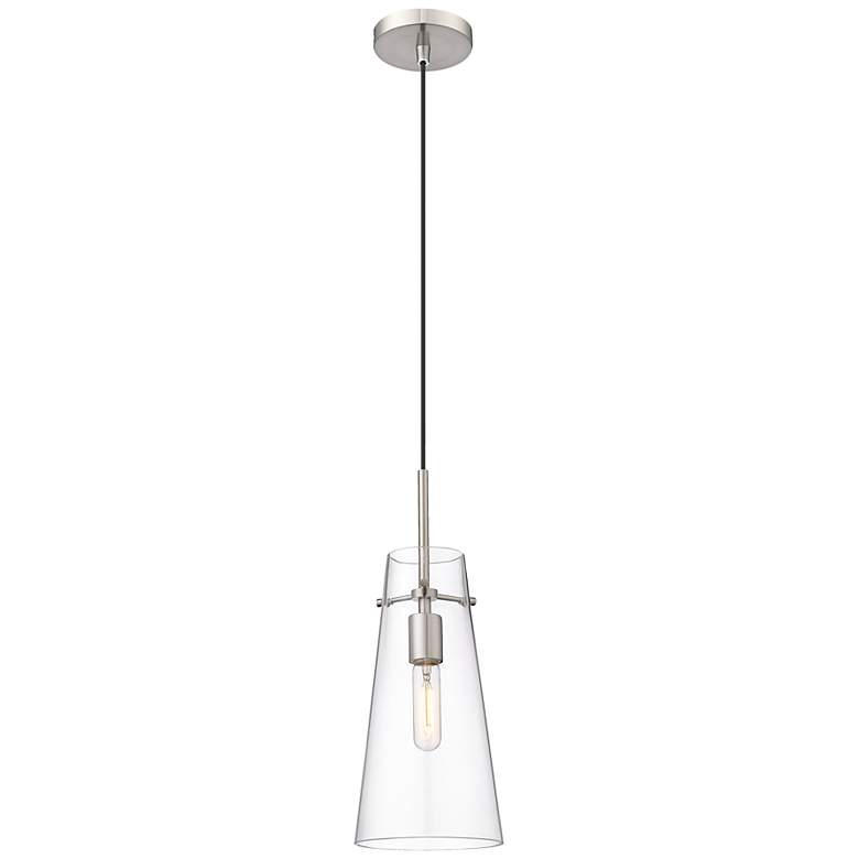 Image 1 Kira by Z-Lite Brushed Nickel 1 Light Pendant