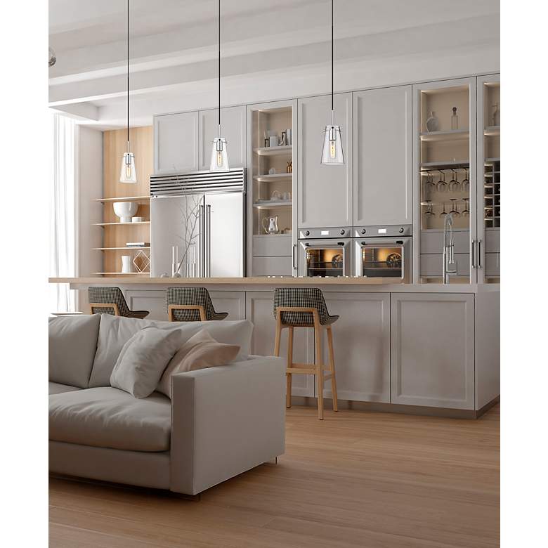 Image 2 Kira by Z-Lite Chrome 1 Light Pendant more views