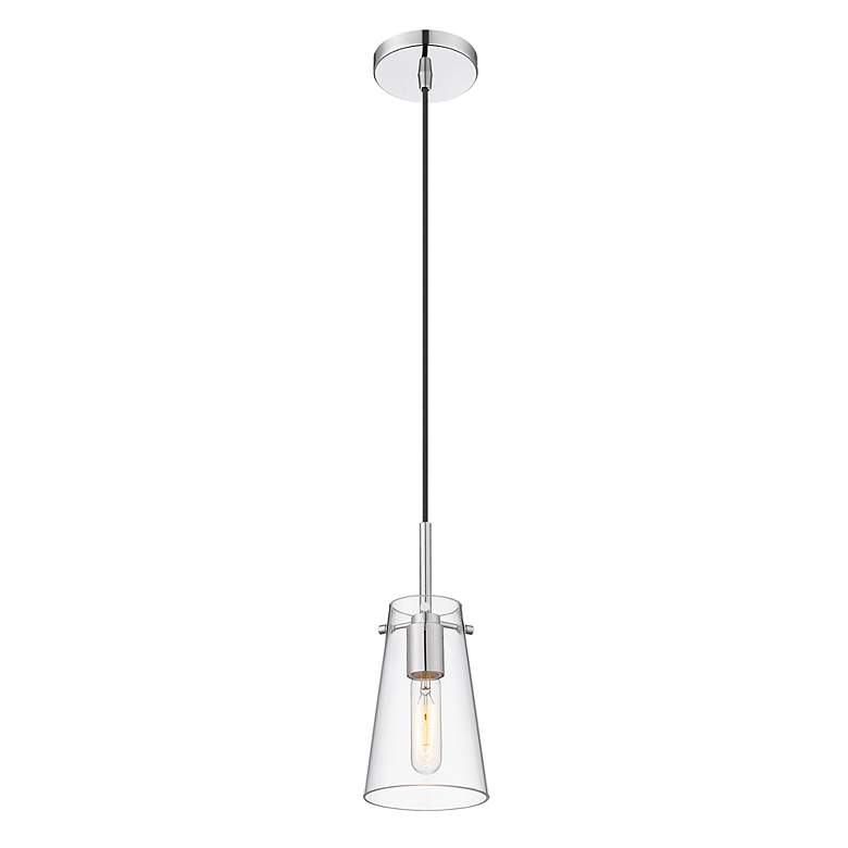 Image 5 Kira by Z-Lite Chrome 1 Light Pendant more views