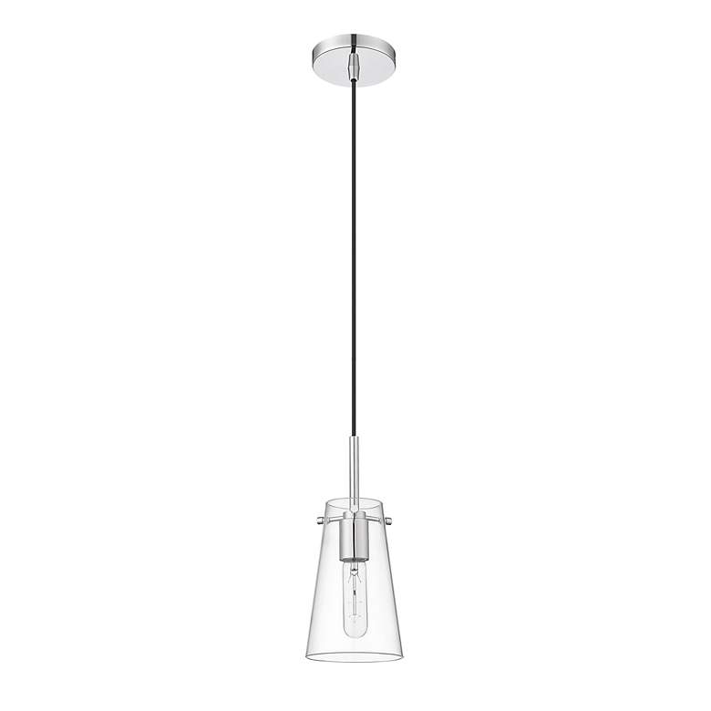 Image 7 Kira by Z-Lite Chrome 1 Light Pendant more views