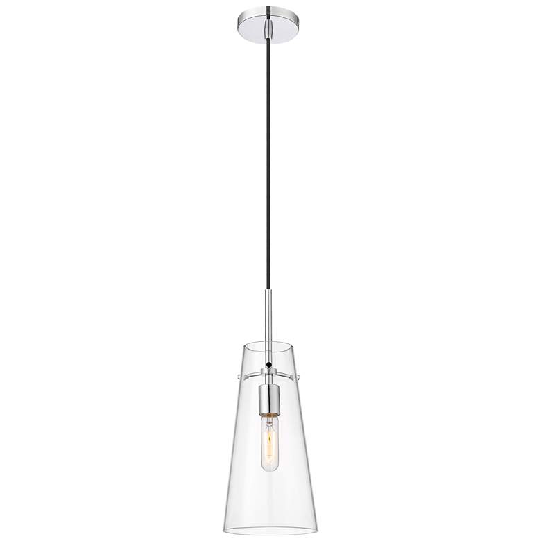 Image 1 Kira by Z-Lite Chrome 1 Light Pendant
