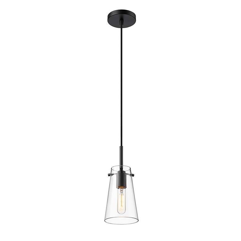 Image 5 Kira by Z-Lite Matte Black 1 Light Pendant more views