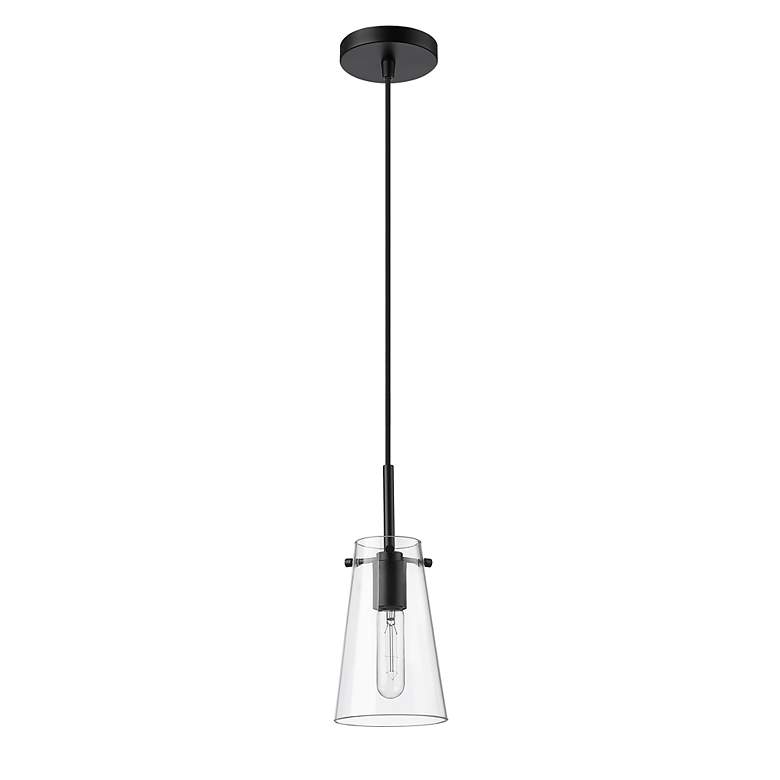 Image 7 Kira by Z-Lite Matte Black 1 Light Pendant more views