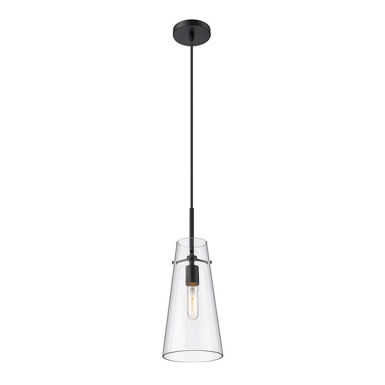 Image 6 Kira by Z-Lite Matte Black 1 Light Pendant more views